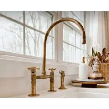 Brass Kitchen Faucet